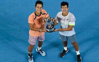 Home wildcards win Australian Open men's doubles title