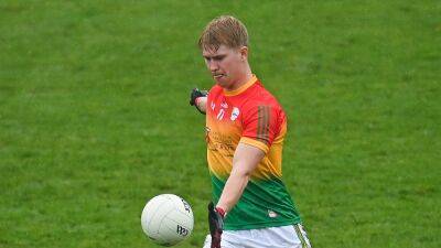 Mark Jackson - Carlow rally to force draw with Wicklow in Division 4 - rte.ie - Jordan