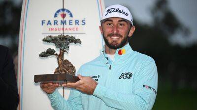 Max Homa pulls clear to win Farmers Insurance Open
