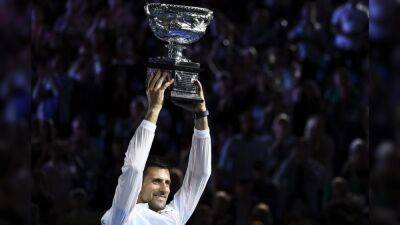 Novak Djokovic Wins Australian Open To Equal Rafael Nadal's 22 Grand Slam Titles