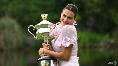 'Best morning of my life': Sabalenka celebrates Grand Slam breakthrough