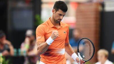 Djokovic beats Lestienne at Adelaide International for winning start to 2023