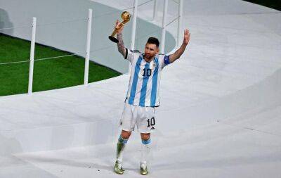 Lionel Messi - Diego Maradona - Messi says World Cup trophy 'called out' to him - beinsports.com - Qatar - France - Germany - Usa - Argentina -  Doha