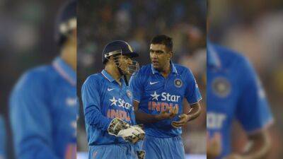 'Just Because MS Dhoni Came And Won A World Cup...": R Ashwin's Message To Indian Cricket Fans