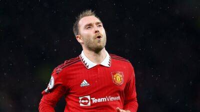 Man United's injured Eriksen sidelined for 'extended period'
