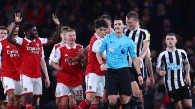 Eddie Howe - Mikel Arteta - Eddie Nketiah - Nick Pope - Dan Burn - Leaders Arsenal held by rock-solid Newcastle - channelnewsasia.com - Manchester