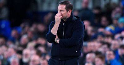 Frank Lampard planning for Man United clash despite Everton job hanging by thread