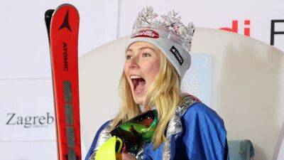 Alpine skiing-Shiffrin wins slalom to close on Vonn record