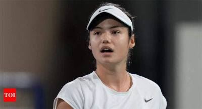 Emma Raducanu suffers injury scare ahead of Australian Open