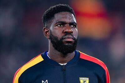 Samuel Umtiti - Ref stops game after Lazio fans hurl racist abuse at tearful France World Cup-winner Umtiti - news24.com - France - Italy - Cameroon - Zambia