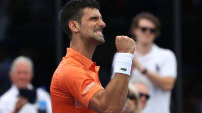 Tennis roundup: Novak Djokovic advances in Adelaide
