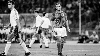 Toto Schillaci and Ray Houghton share their Italia 90 memories