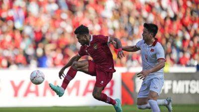 Indonesia held by Vietnam in AFF Cup semi-final first leg