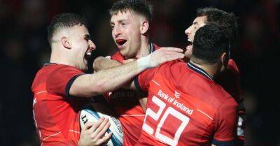 Liam Coombes claims brilliant late bonus-point try as Munster ease past Lions