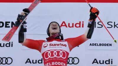 Alpine skiing-Swiss Odermatt wins fourth giant slalom of the season