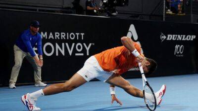 Djokovic lost sleep to deal with hamstring problem