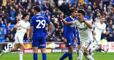 Cardiff City 2-2 Leeds United: Heartbreak for 10-man Bluebirds as Sonny Perkins' stoppage-time strike forces FA Cup replay
