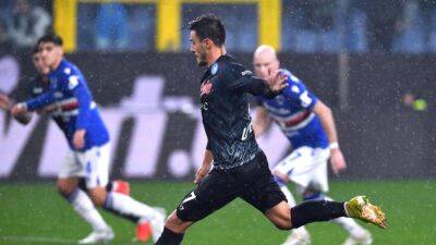 Mario Rui - Matteo Politano - Napoli ease to 2-0 win at Sampdoria - channelnewsasia.com