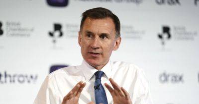 Rishi Sunak - Jeremy Hunt - Minimum wage RISE and benefits sanction reform expected in chancellor's conference speech - manchestereveningnews.co.uk - Britain