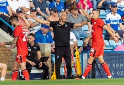 Gillingham hung on at the end of the game to beat MK Dons in League 2 on Saturday