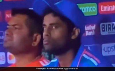 Watch: Camera Catches Suryakumar Yadav Snacking On Team India Bench. His Reaction Is Viral