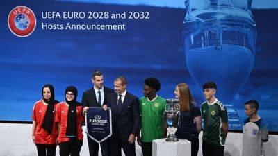 Gareth Bale - UK, Ireland to host Euro 2028; Turkey-Italy get 2032 edition - ESPN - espn.com - Britain - Italy - Scotland - Turkey - Ireland