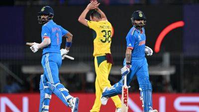 Virat Kohli - Sachin Tendulkar - Cricket World Cup: Sachin Tendulkar 'Surprised' By This Decision Of Australia vs India, Underlines What They Missed - sports.ndtv.com - Australia - India