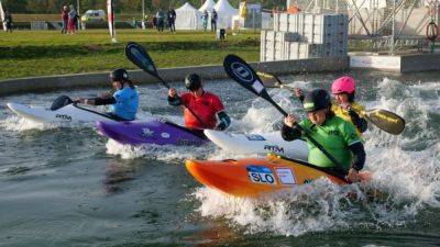 Canoeing-Paris experiences excitement of kayak cross before Olympic debut