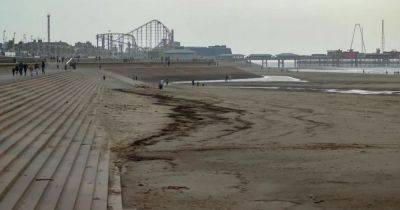 United Utilities issues statement after 'mysterious brown sludge' washes up on Blackpool shore