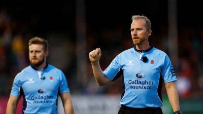 Barnes to referee Ireland-New Zealand quarter-final