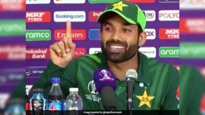 Mohammad Rizwan - "We Will Go With...": Mohammad Rizwan Reveals Pakistan's Plan For World Cup Clash Against India - sports.ndtv.com - India - Sri Lanka - Pakistan