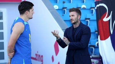 Harry Maguire praises David Beckham for 'classy' show of support after Hampden Park ordeal