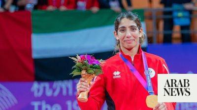 Shamma Al-Kalbani living the dream after another jiu-jitsu medal at Asian Games