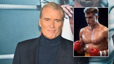 Dolph Lundgren recreates iconic 'Rocky' moment in exclusive first look