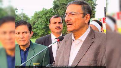 Zaka Ashraf - "Travelling To India To...": Pakistan Cricket Board Chief Announces Cricket World Cup Plans - sports.ndtv.com - Netherlands - India - Sri Lanka - Pakistan