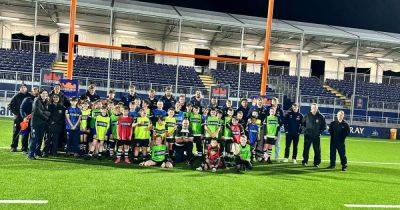 Perthshire youngsters enjoy memorable matchday experience with Edinburgh Rugby