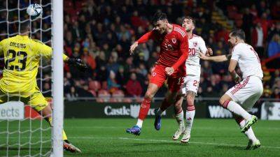 Daniel James - Liam Cullen - Kieffer Moore - Nathan Broadhead - Charlie Savage - Moore scores on the double as Wales beat Gibraltar - rte.ie - Ireland - Latvia - Andorra - Gibraltar - county Moore