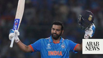 Sharma’s century helps India beat Afghanistan by 8 wickets at Cricket World Cup