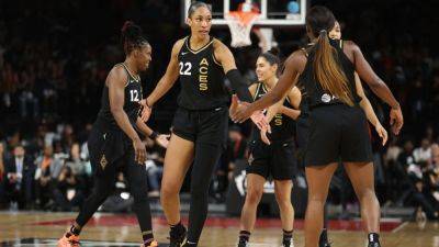 Sabrina Ionescu - Breanna Stewart - Aces rout Liberty 104-76, take 2-0 series lead in WNBA Finals - ESPN - espn.com - New York - Los Angeles - county Gray