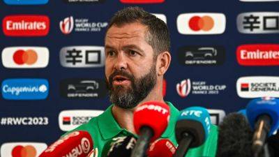 Andy Farrell: Important for Ireland to remember we're a 'bloody good' team