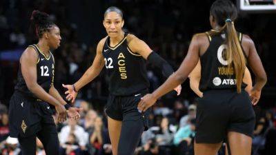 Aces rout Liberty to extend series lead in WNBA Finals