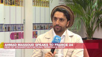 World 'should not recognise' Taliban, son of slain Afghan commander Massoud says - france24.com - France - Usa - Afghanistan