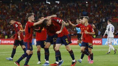 Spain's 2-0 victory leaves champagne on ice for Scotland