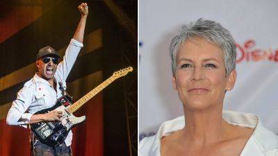 Rage Against The Machine's Tom Morello condemns harm to all children after Jamie Lee Curtis Gaza pic - euronews.com - Israel - Palestine - Instagram