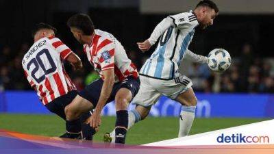 Lionel Messi - Rodrigo De-Paul - Julian Alvarez - Nicolas Otamendi - Argentina Vs Paraguay: Lionel Messi dkk Menang Tipis 1-0 - sport.detik.com - Argentina - Paraguay