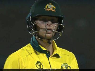 Watch: Steve Smith Left Dumbfounded After Unusual LBW Decision In Cricket World Cup 2023