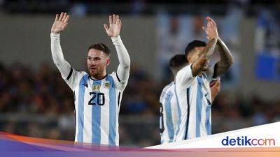 Lionel Messi - Lionel Scaloni - Nicolas Otamendi - Argentina yang Kian Tangguh Usai Juara Dunia - sport.detik.com - Argentina - Paraguay - Peru