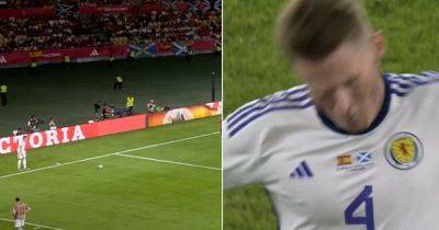 Manchester United's Scott McTominay denied stunning free-kick goal for Scotland in VAR controversy