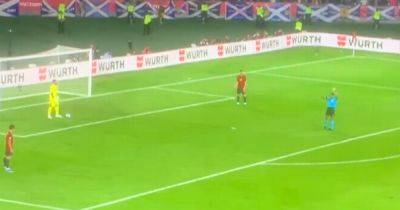 Unseen Serdar Gozubuyuk angle sees Scotland hand signal theory debunked as under-fire ref DOES point for offside
