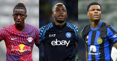 Osimhen, Haidara, Dumfries - Six cut-price transfer deals Manchester United could explore next summer